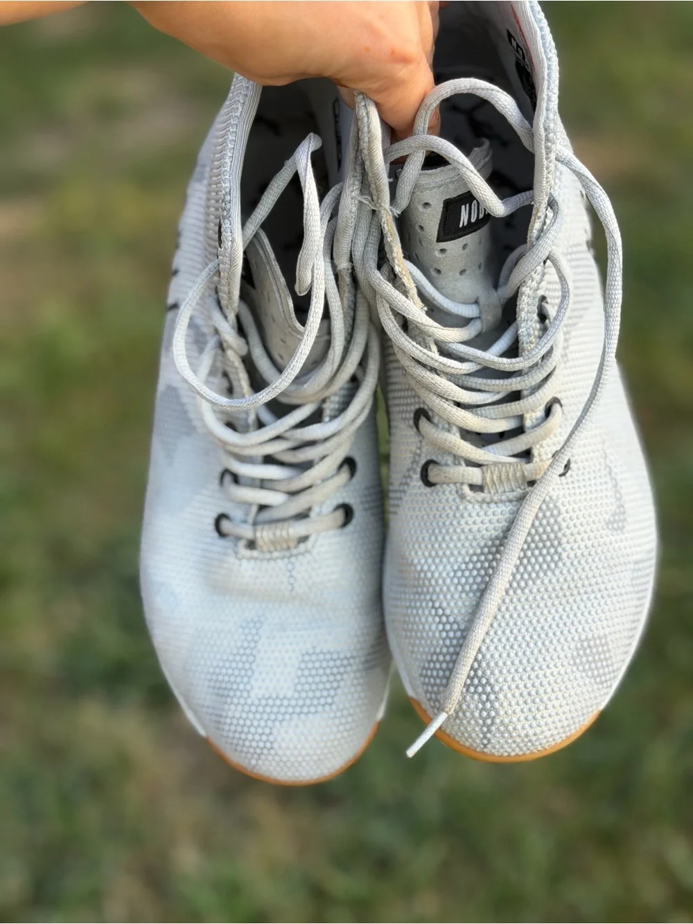 NOBULL Outwork High-Top trainer Sneakers. Frostbite Camo - Size M9 / W10.5